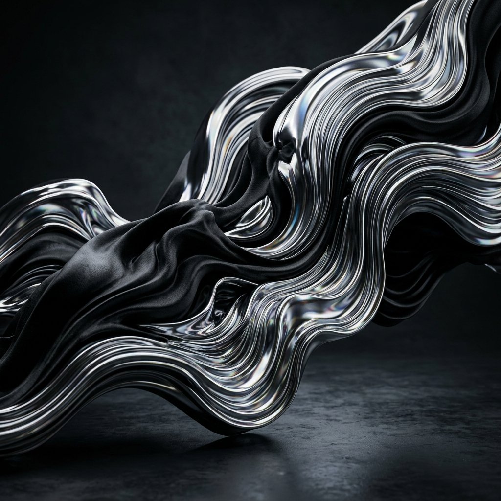 Onda de sonido abstracta